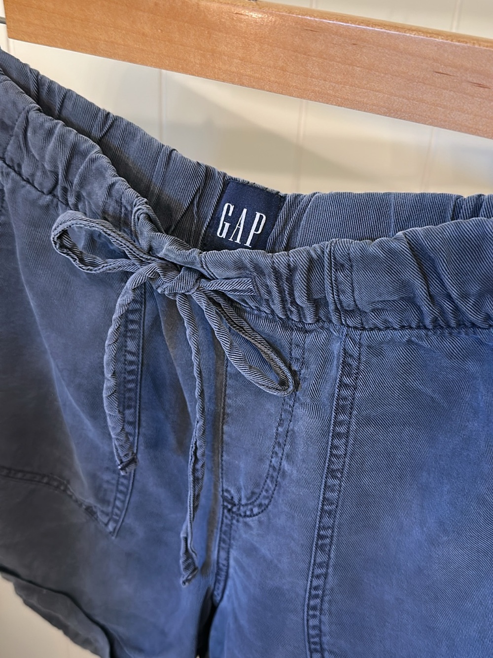 GAP Navy Drawstring Casual Shorts